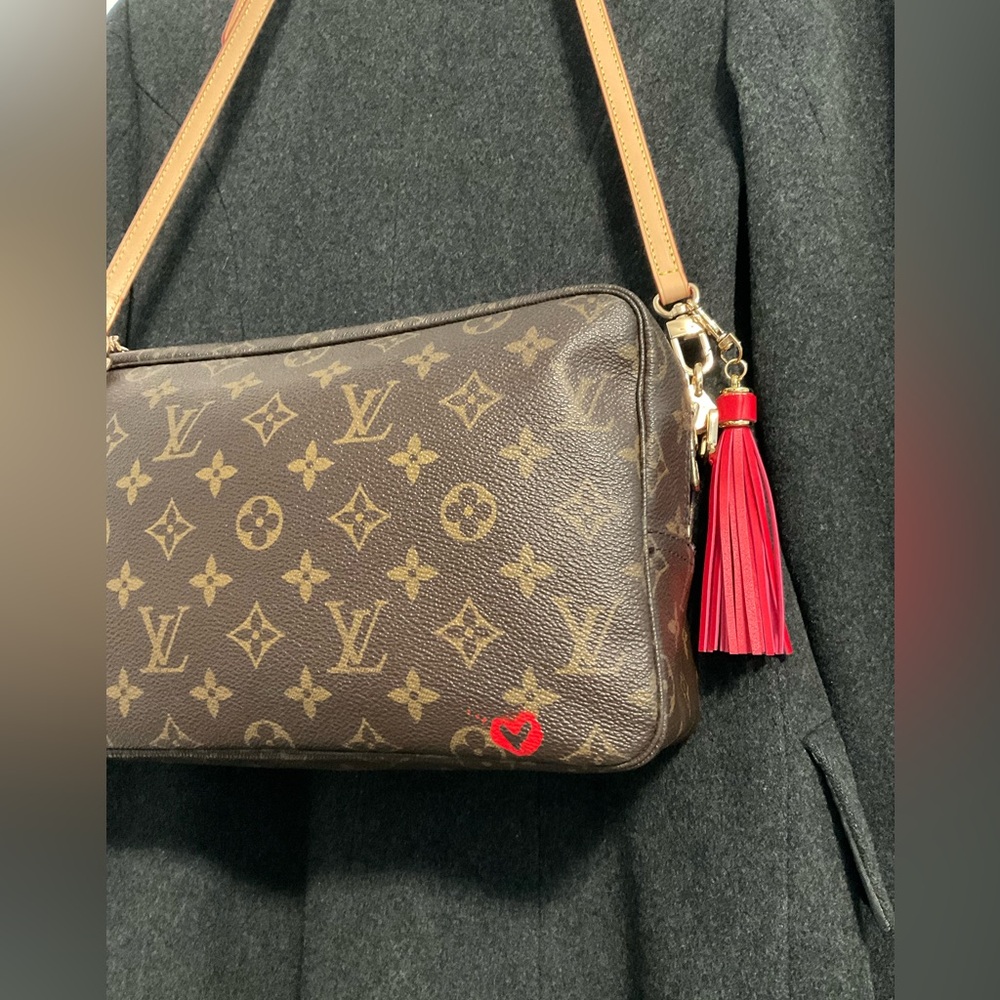 ✅AUTHENTIC LV BAG 2WAYSCLUTCH 872NO - Picture 5 of 12